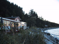 Vancuver Island BC waterfront bed and breakfast - Comox lodging