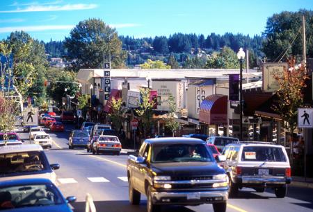 downtown Courtenay British Columbia